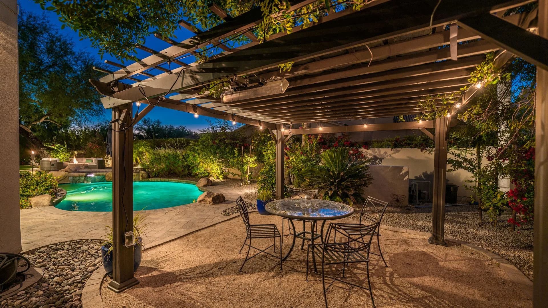 Stunning commercial outdoor space and landscaping