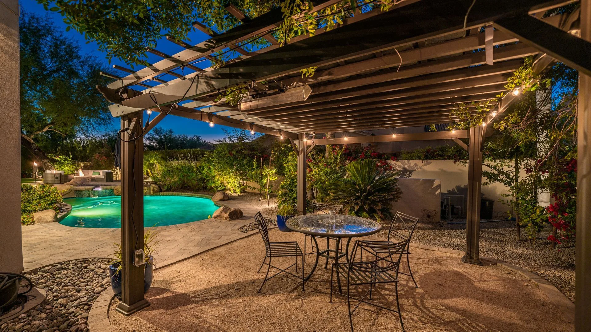 Stunning commercial outdoor space and landscaping