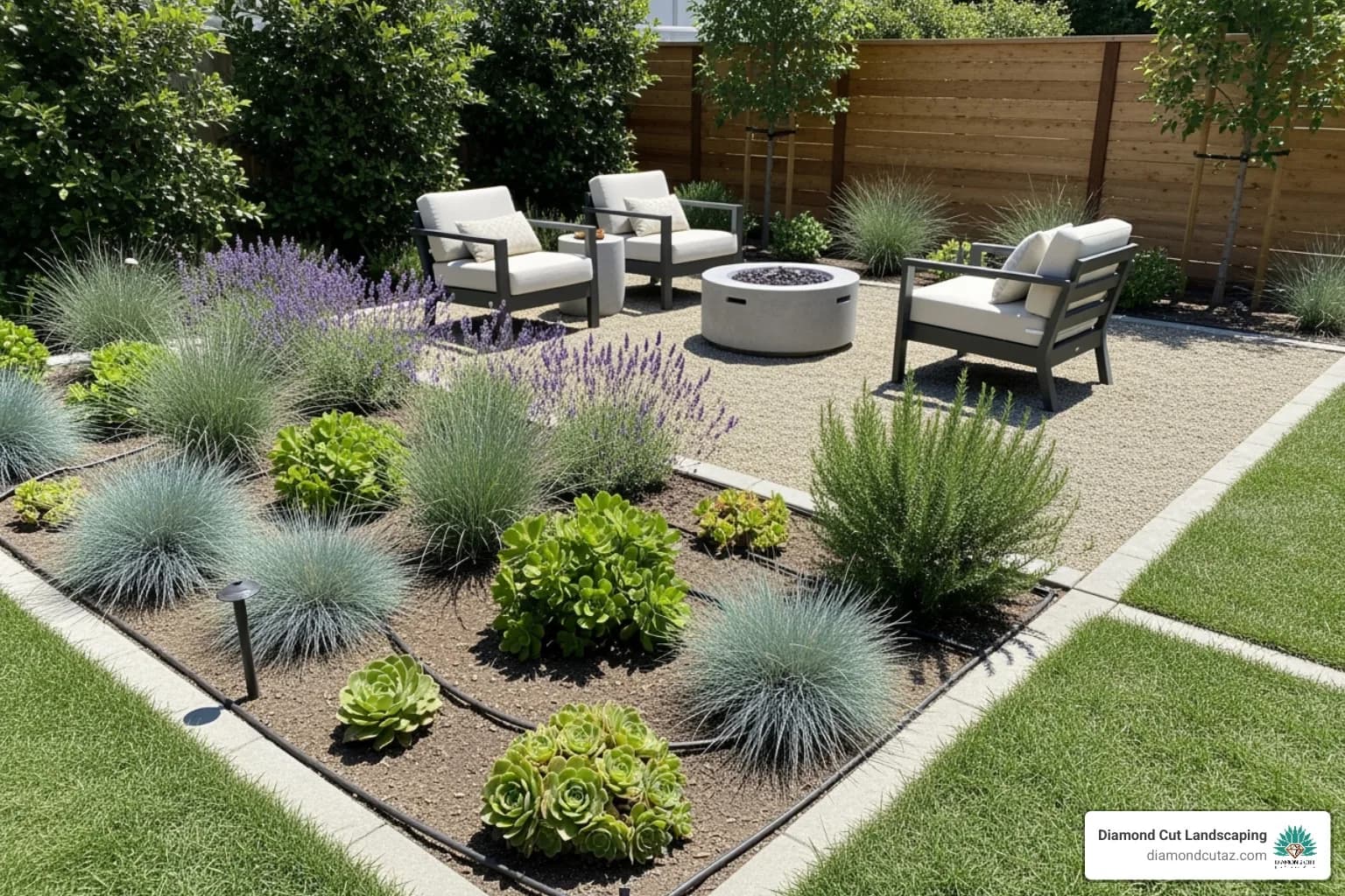Simple low maintenance landscaping